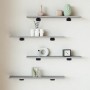 Wandregale 4 Stk. Sonomagraues Holzwerkstoff 60x10x1,5 cm von , Regale und Regale - Ref: Foro24-838227, Preis: 21,15 €, Rabat...