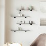 Wandregale 4 Stk. Sonomagraues Holzwerkstoff 60x10x1,5 cm von , Regale und Regale - Ref: Foro24-838227, Preis: 21,15 €, Rabat...