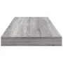 Estantes pared 4 uds madera ingeniería gris Sonoma 60x10x1,5 cm de , Estantes y estanterías - Ref: Foro24-838227, Precio: 20,...