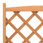 Planter with trellis and wheels solid brown fir wood by , Pots and planters - Ref: Foro24-3207653, Price: 168,61 €, Discount: %