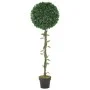 Artificial laurel tree plant with green pot 130 cm by vidaXL, artificial flora - Ref: Foro24-280200, Price: 108,79 €, Discoun...