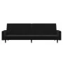 2-Sitzer-Schlafsofa aus schwarzem Samt von , Sofas - Ref: Foro24-375740, Preis: 259,18 €, Rabatt: %