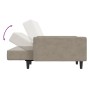 2 seater light gray velvet sofa bed by , Sofas - Ref: Foro24-375737, Price: 267,43 €, Discount: %