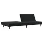 2 seater black velvet sofa bed by , Sofas - Ref: Foro24-375735, Price: 233,47 €, Discount: %