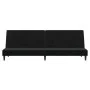 2 seater black velvet sofa bed by , Sofas - Ref: Foro24-375735, Price: 233,47 €, Discount: %