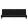 2-Sitzer-Schlafsofa aus schwarzem Samt von , Sofas - Ref: Foro24-375735, Preis: 254,21 €, Rabatt: %