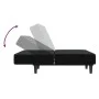 2 seater black velvet sofa bed by , Sofas - Ref: Foro24-375735, Price: 233,47 €, Discount: %