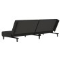 2-Sitzer-Schlafsofa aus schwarzem Samt von , Sofas - Ref: Foro24-375735, Preis: 254,21 €, Rabatt: %