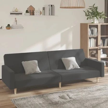 2-Sitzer-Schlafsofa aus dunkelgrauem Stoff von , Sofas - Ref: Foro24-375728, Preis: 267,06 €, Rabatt: %