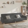 2-Sitzer-Schlafsofa aus dunkelgrauem Stoff von , Sofas - Ref: Foro24-375728, Preis: 288,37 €, Rabatt: %