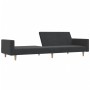 2 seater sofa bed dark gray fabric by , Sofas - Ref: Foro24-375728, Price: 288,37 €, Discount: %