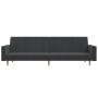 2 seater sofa bed dark gray fabric by , Sofas - Ref: Foro24-375728, Price: 288,37 €, Discount: %