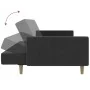 2-Sitzer-Schlafsofa aus dunkelgrauem Stoff von , Sofas - Ref: Foro24-375728, Preis: 267,06 €, Rabatt: %