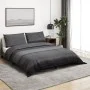 Juego de funda nórdica algodón gris oscuro 140x200 cm de , Fundas de nórdico - Ref: Foro24-136477, Precio: 23,64 €, Descuento: %