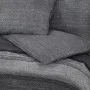 Dunkelgraues Bettbezug-Set aus Baumwolle, 140 x 200 cm von , Bettbezüge - Ref: Foro24-136477, Preis: 23,64 €, Rabatt: %