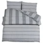 Juego de funda nórdica algodón gris 200x220 cm de , Fundas de nórdico - Ref: Foro24-136442, Precio: 26,32 €, Descuento: %
