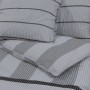 Graues Bettbezug-Set aus Baumwolle, 200 x 220 cm von , Bettbezüge - Ref: Foro24-136442, Preis: 25,33 €, Rabatt: %