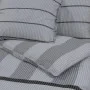 Juego de funda nórdica algodón gris 200x220 cm de , Fundas de nórdico - Ref: Foro24-136442, Precio: 26,32 €, Descuento: %