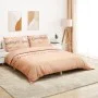 Bettwäsche-Set aus rosafarbener Baumwolle, 140 x 200 cm von , Bettbezüge - Ref: Foro24-136507, Preis: 20,49 €, Rabatt: %
