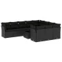 11-piece garden sofa set and black synthetic rattan cushions by , Garden sets - Ref: Foro24-3218225, Price: 707,85 €, Discoun...