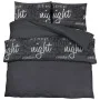 Schwarzes Bettbezug-Set aus Baumwolle, 200 x 200 cm von , Bettbezüge - Ref: Foro24-136526, Preis: 29,40 €, Rabatt: %