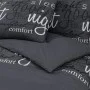 Schwarzes Bettbezug-Set aus Baumwolle, 200 x 200 cm von , Bettbezüge - Ref: Foro24-136526, Preis: 29,40 €, Rabatt: %