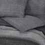 Dunkelgraues Bettbezug-Set aus Baumwolle, 220 x 240 cm von , Bettbezüge - Ref: Foro24-136482, Preis: 35,21 €, Rabatt: %