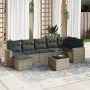 8-piece garden sofa set and gray synthetic rattan cushions by , Garden sets - Ref: Foro24-3219280, Price: 457,77 €, Discount: %