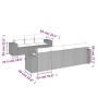 Gartensofa-Set mit beigen Kissen 8 Stück PE-Rattan von , Gartensets - Ref: Foro24-3225351, Preis: 555,29 €, Rabatt: %