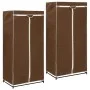 Kleiderschränke 2 Einheiten braun 75x50x160 cm von vidaXL, Kleiderschränke - Ref: Foro24-282442, Preis: 45,63 €, Rabatt: %
