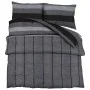 Dunkelgraues Bettbezug-Set aus Baumwolle, 140 x 200 cm von , Bettbezüge - Ref: Foro24-136428, Preis: 25,70 €, Rabatt: %