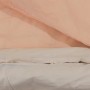 Juego de funda nórdica algodón rosa 200x200 cm