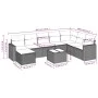 9-teiliges Gartensofa-Set mit beigen synthetischen Rattankissen von , Gartensets - Ref: Foro24-3219358, Preis: 598,33 €, Raba...