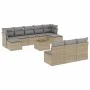 Set de sofás de jardín 11pzas con cojines ratán sintético beige de , Conjuntos de jardín - Ref: Foro24-3218299, Precio: 617,8...