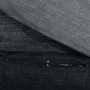 Dark gray cotton duvet cover set 200x200 cm by , Duvet covers - Ref: Foro24-136489, Price: 27,88 €, Discount: %