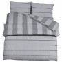 Gray cotton duvet cover set 220x240 cm by , Duvet covers - Ref: Foro24-136437, Price: 28,68 €, Discount: %