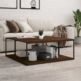Wall shelves 4 pcs brown engineered wood 100x50x1.5 cm by , Shelves and shelves - Ref: Foro24-838308, Price: 58,47 €, Discoun...