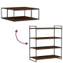 Wandregale 4 Stück braunes Holzwerkstoff 100x50x1,5 cm von , Regale und Regale - Ref: Foro24-838308, Preis: 59,74 €, Rabatt: %