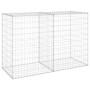 Muro de gaviones con cubiertas acero galvanizado 150x60x100 cm