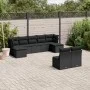 8-piece garden sofa set and black synthetic rattan cushions by , Garden sets - Ref: Foro24-3218265, Price: 502,76 €, Discount: %