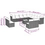 14-teiliges Gartensofa-Set mit beigen synthetischen Rattankissen von , Gartensets - Ref: Foro24-3250338, Preis: 870,26 €, Rab...