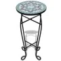 Mosaic side table for green and white plants by , Pot stands - Ref: Foro24-41130, Price: 44,30 €, Discount: %
