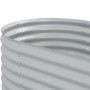 Arriate de acero galvanizado plateado 400x80x44 cm de , Maceteros y jardineras - Ref: Foro24-45516, Precio: 166,46 €, Descuen...
