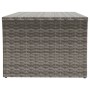 Grauer Couchtisch aus synthetischem Rattan, 100 x 50 x 40 cm von , Couchtisch - Ref: Foro24-319391, Preis: 108,90 €, Rabatt: %