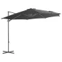 Garden umbrella with anthracite gray portable base by vidaXL, Umbrellas - Ref: Foro24-276341, Price: 163,75 €, Discount: %