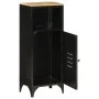 Mueble de baño hierro y madera maciza de mango 40x27x90 cm by , Bathroom furniture - Ref: Foro24-358563, Price: 114,43 €, Dis...