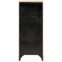 Mueble de baño hierro y madera maciza de mango 40x27x90 cm by , Bathroom furniture - Ref: Foro24-358563, Price: 143,53 €, Dis...