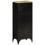 Mueble de baño hierro y madera maciza de mango 40x27x90 cm by , Bathroom furniture - Ref: Foro24-358563, Price: 114,43 €, Dis...