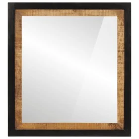 Espejo de baño madera maciza de mango y vidrio 55x1x60 cm de , Muebles de baño - Ref: Foro24-358575, Precio: 54,47 €, Descuen...