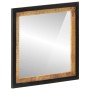 Massiver Mangoholz- und Glas-Badezimmerspiegel 55x1x60 cm. von , Badezimmermöbel - Ref: Foro24-358575, Preis: 55,44 €, Rabatt: %